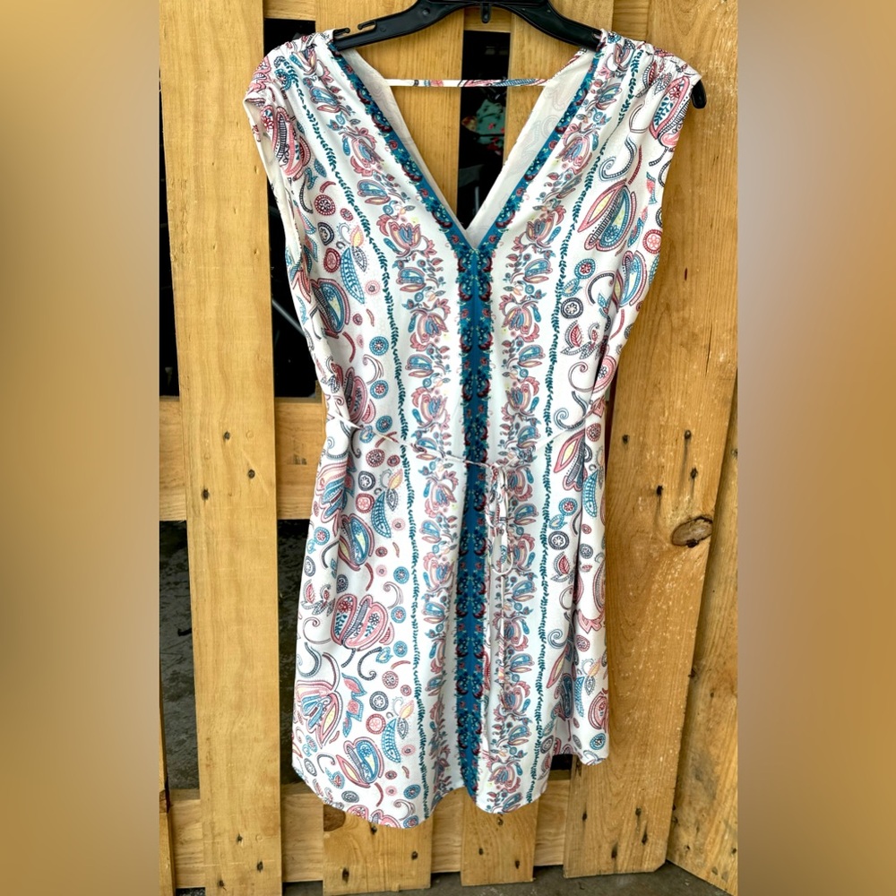 The loft dress paisley print